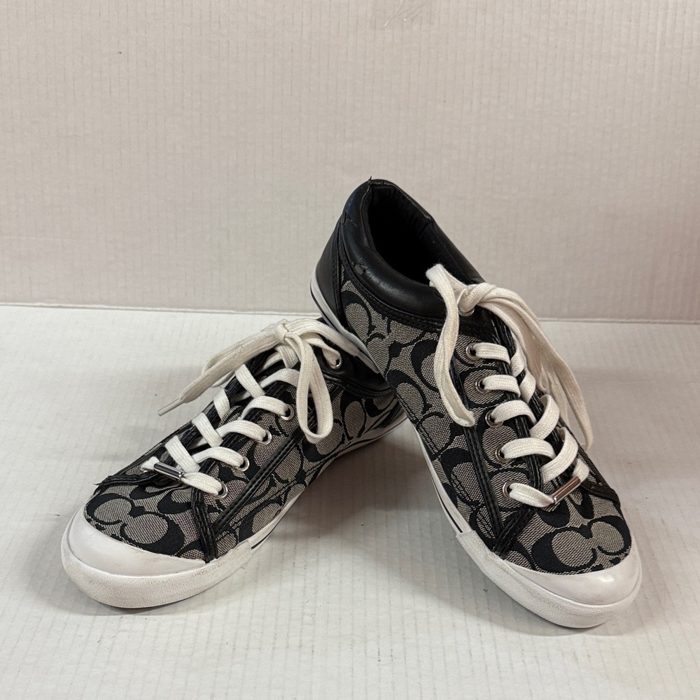 Coach “Francesca” sneaker Black and White Sneakers